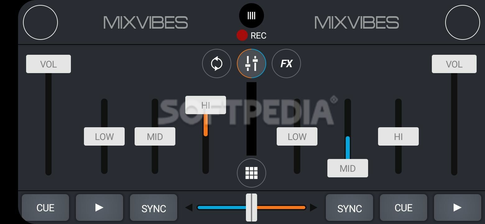 Cross DJ Free - dj mixer app screenshot #1
