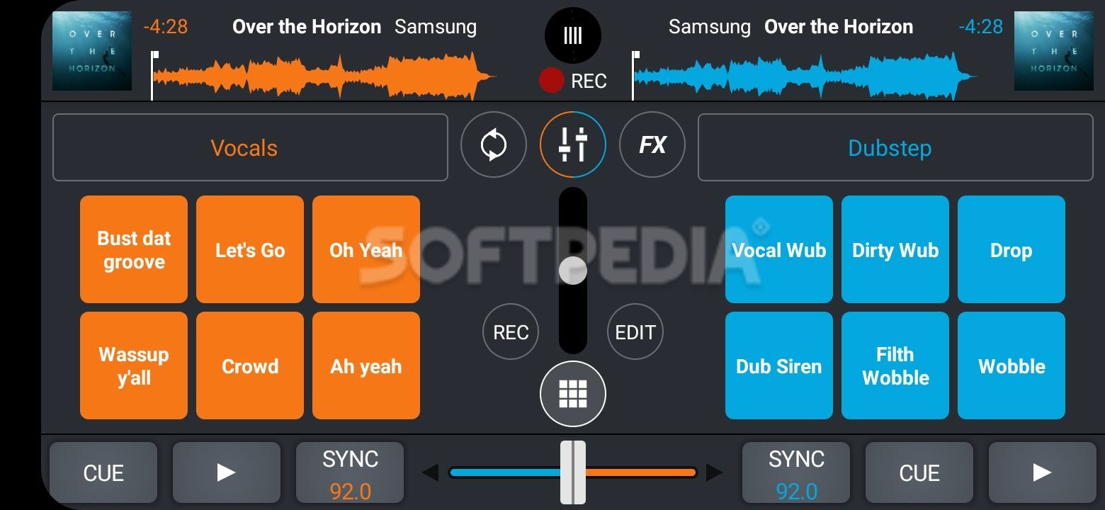 Cross DJ Free - dj mixer app screenshot #3