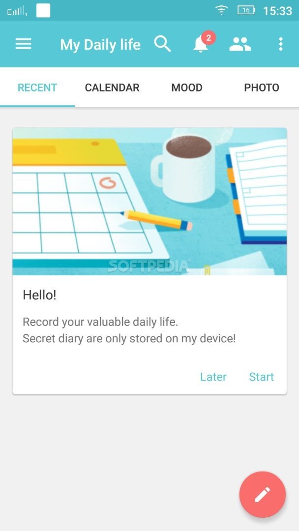 Daily Life : My Diary, Journal screenshot #0