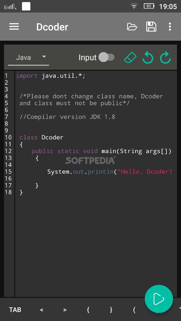 Dcoder, Compiler IDE :Code & Programming on mobile screenshot #1