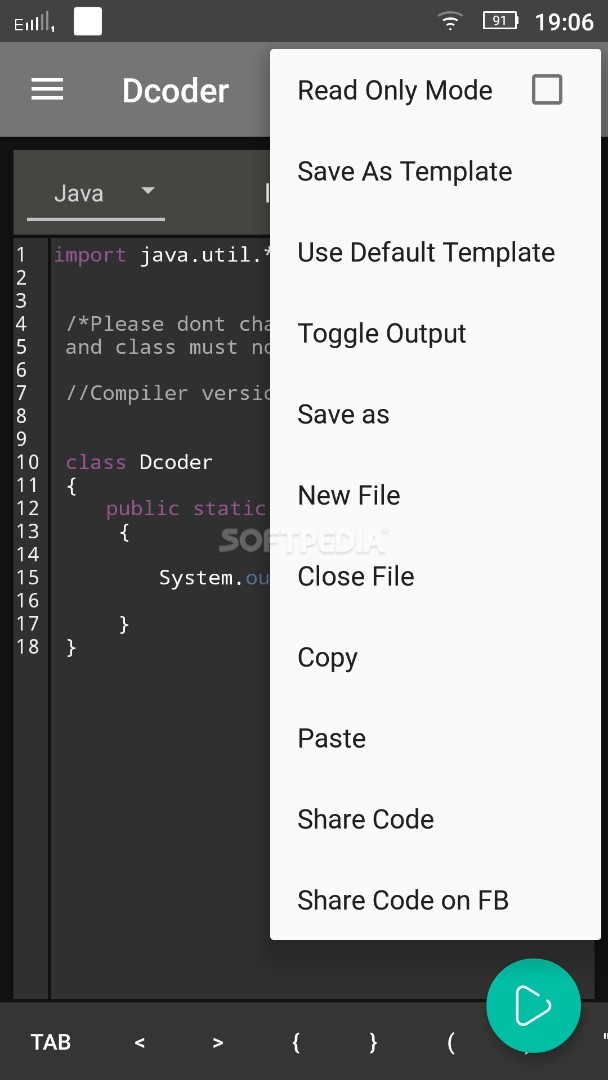 Dcoder, Compiler IDE :Code & Programming on mobile screenshot #3