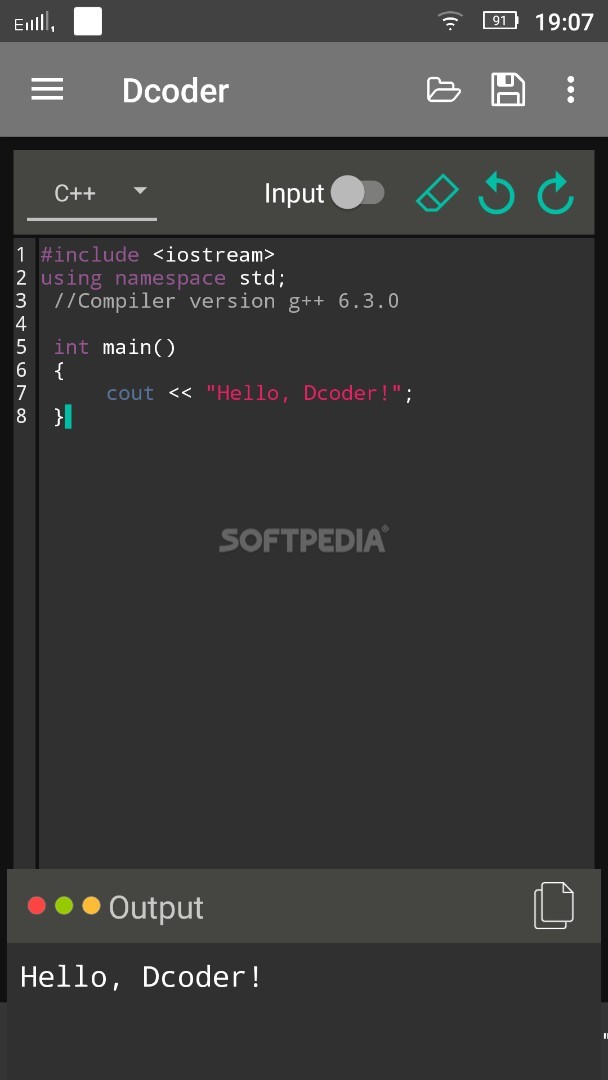 Dcoder, Compiler IDE :Code & Programming on mobile screenshot #4