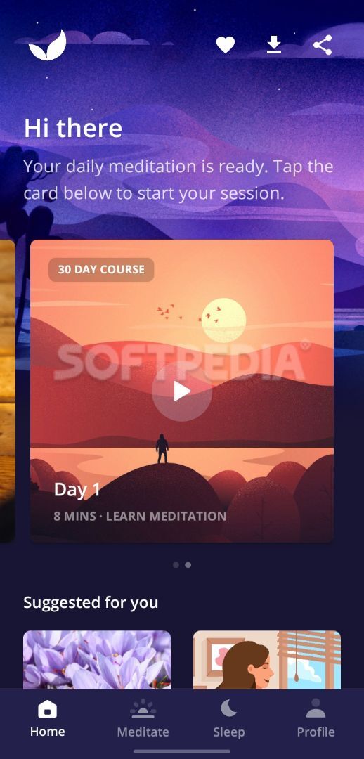Deep Meditate: Meditation & Sleep App screenshot #0