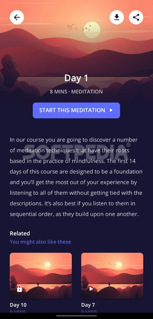 Deep Meditate: Meditation & Sleep App screenshot #1