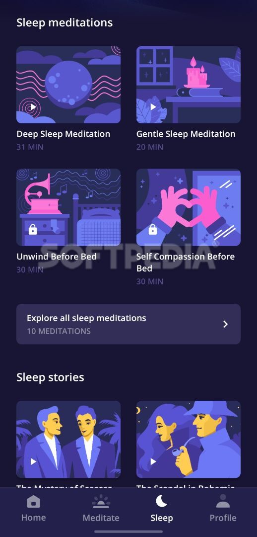 Deep Meditate: Meditation & Sleep App screenshot #5