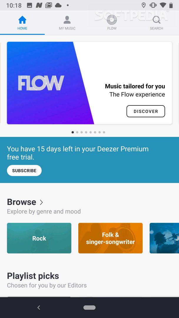 Deezer Music Player: Songs, Radio & Podcasts screenshot #2