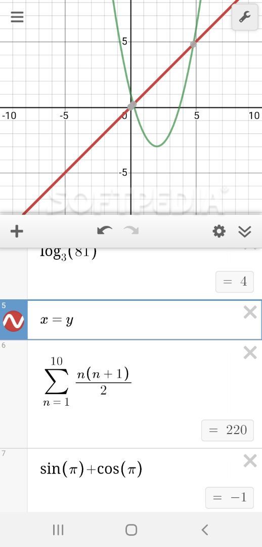 Desmos Graphing Calculator screenshot #2