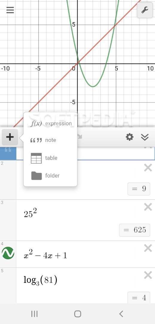 Desmos Graphing Calculator screenshot #3