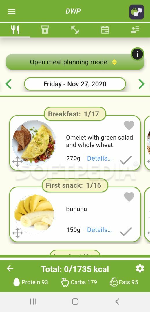 Diet and Workout Plan screenshot #0