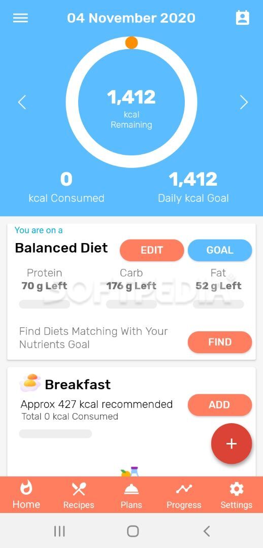 Diety - Diet Plan, Calorie Counter, Weight Loss screenshot #2