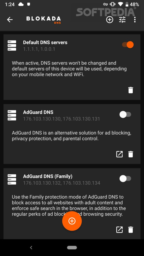 DNS changer by Blokada screenshot #2