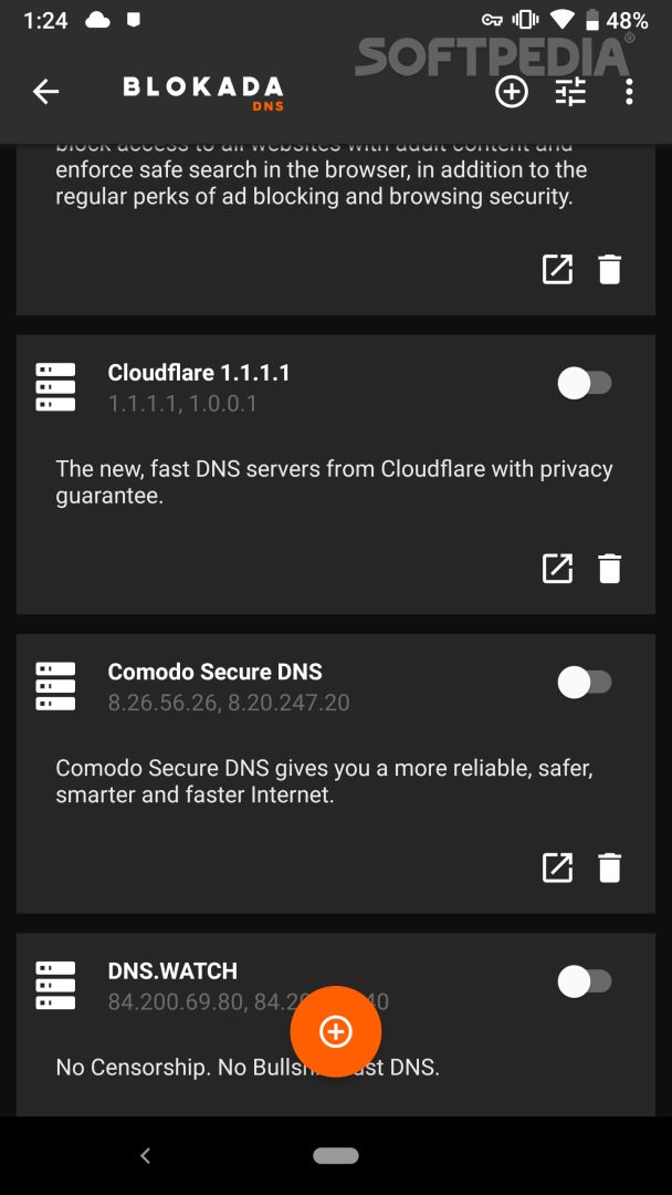 DNS changer by Blokada screenshot #3