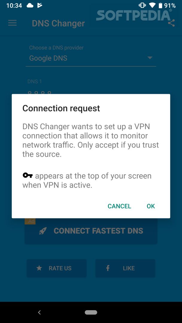 DNS Changer (no root 3G/WiFi) screenshot #2
