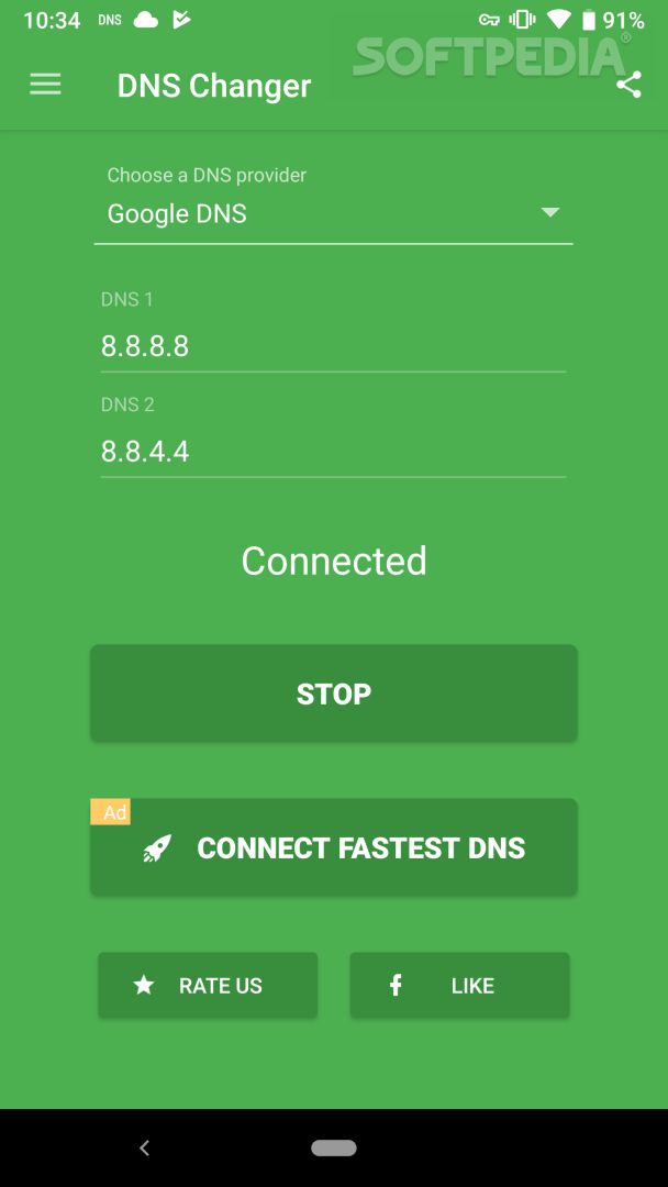 DNS Changer (no root 3G/WiFi) screenshot #3