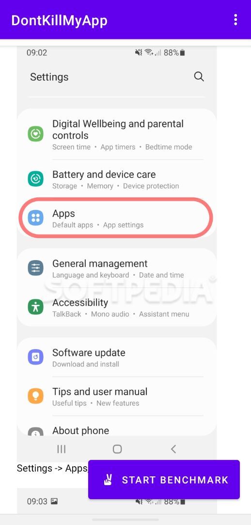 DontKillMyApp ✌️ Make apps work screenshot #1