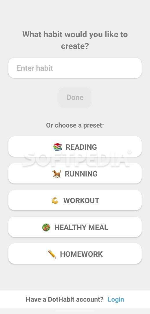 DotHabit - Management of habits, goals, routine screenshot #0