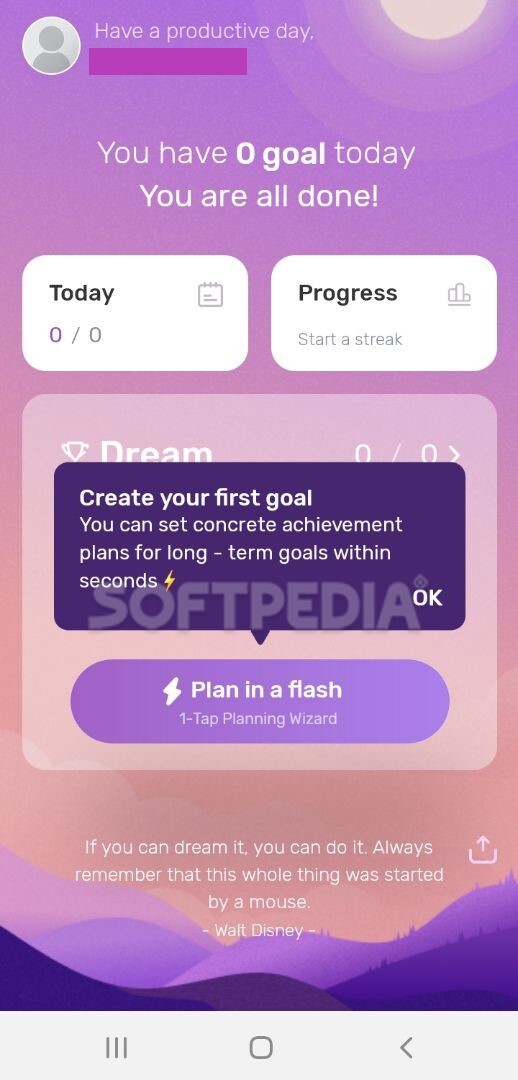 Dreamfora: Dream, Habit, Task & Daily Motivatio screenshot #0