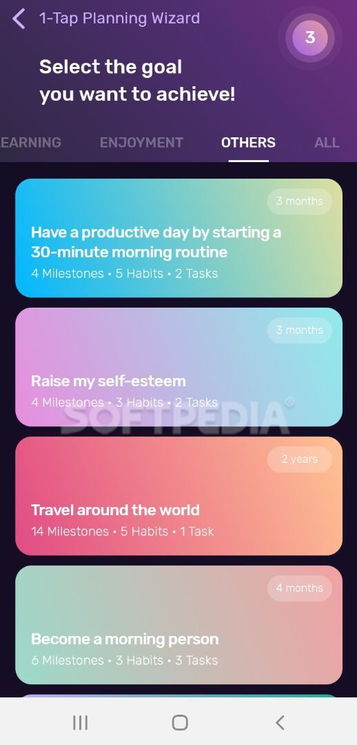 Dreamfora: Dream, Habit, Task & Daily Motivatio screenshot #3