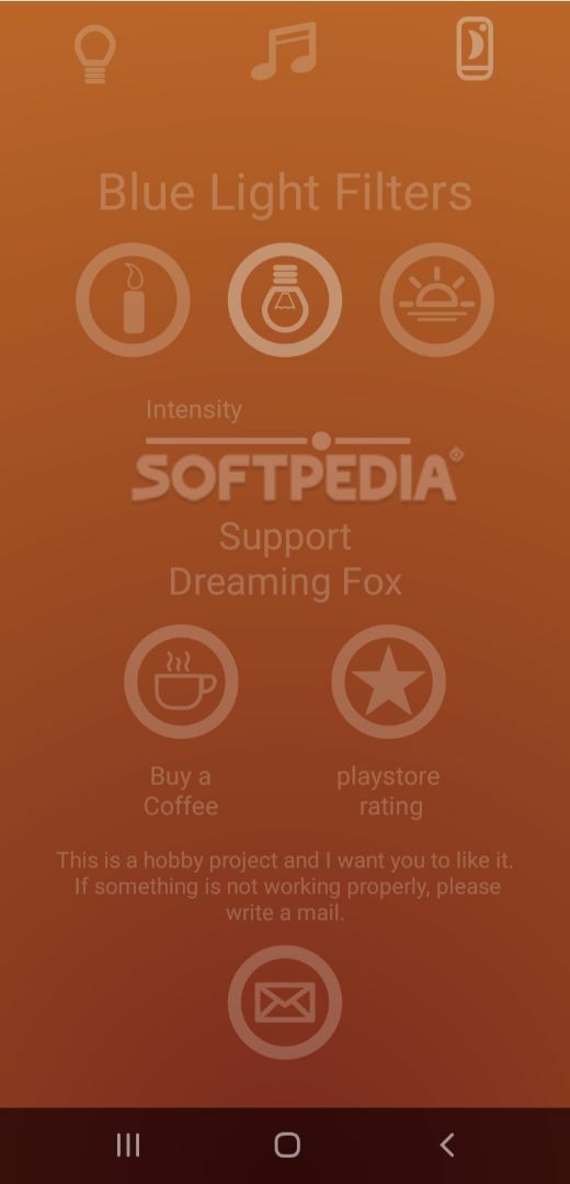 Dreaming Fox - nightlight, sleep music, meditation screenshot #3