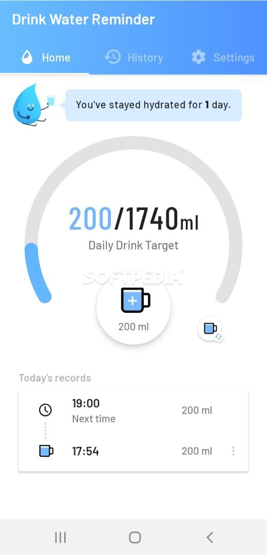 Drink Water Reminder: Water Tracker & Alarm screenshot #2