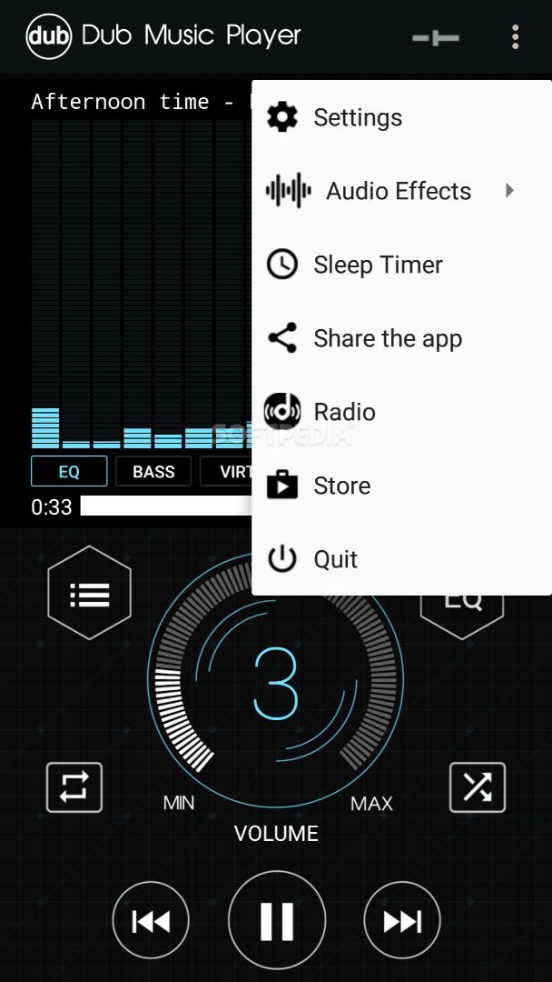 Dub Music Player - Audio Player & Music Equalizer screenshot #4