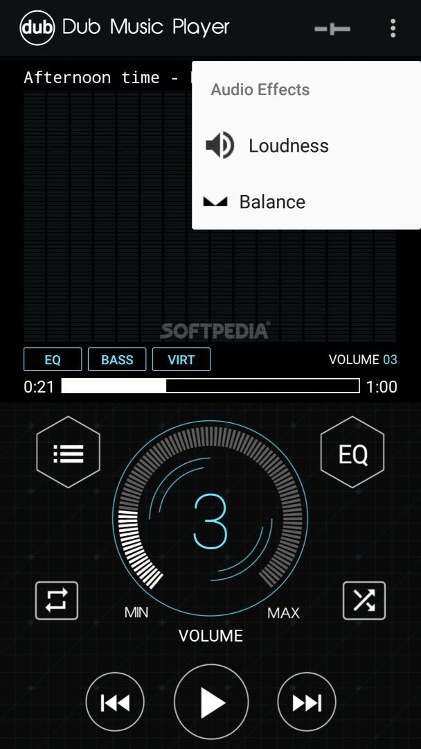 Dub Music Player - Audio Player & Music Equalizer screenshot #5