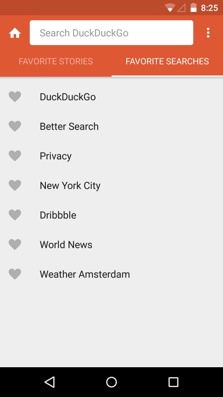 DuckDuckGo Search & Stories screenshot #0