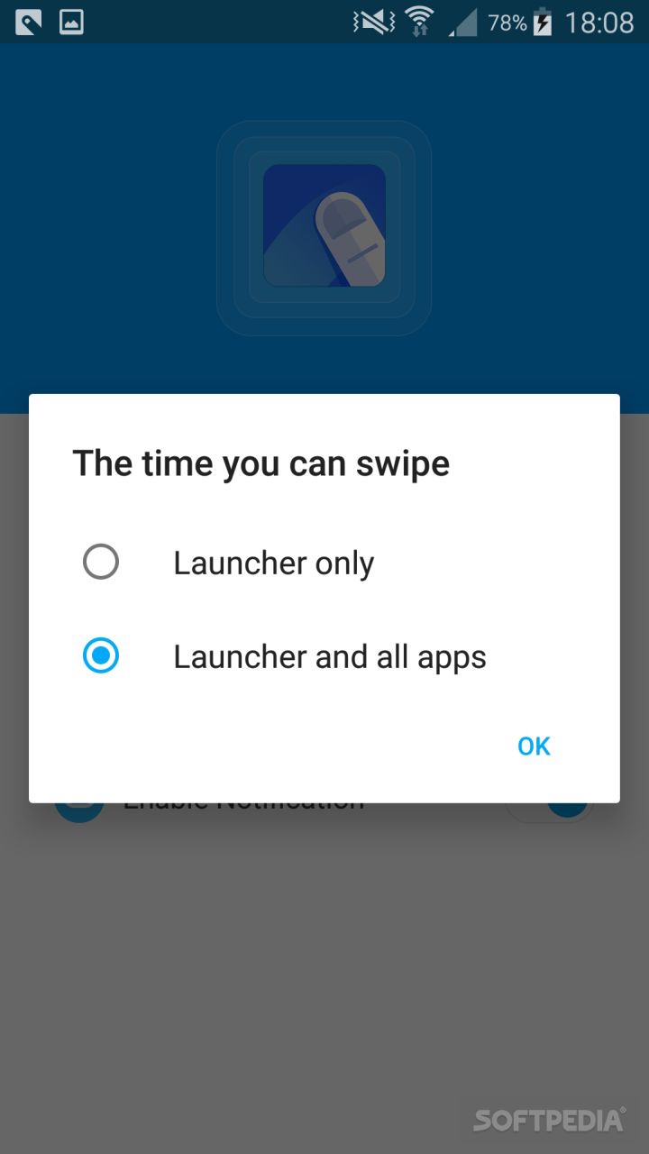 Easy Swipe screenshot #1