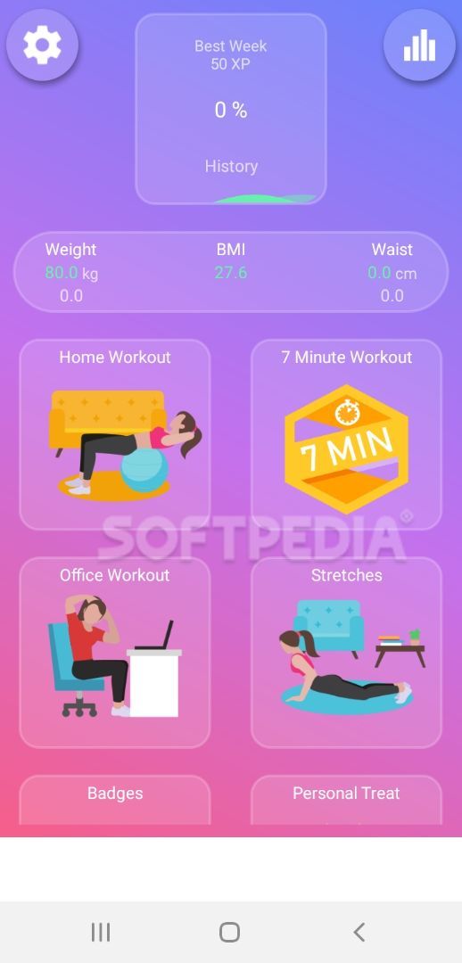 Home workout - EasyFit personal trainer screenshot #0
