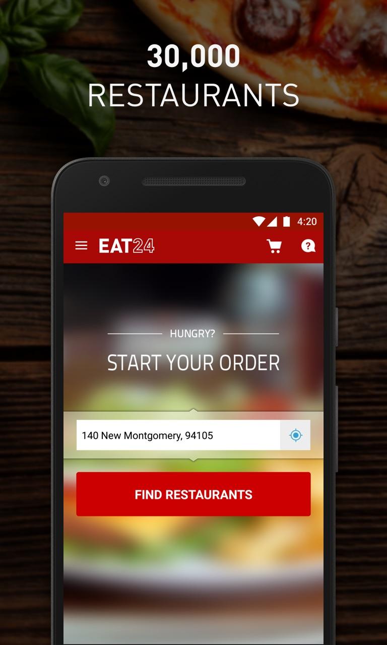 Eat24 Food Delivery & Takeout screenshot #0