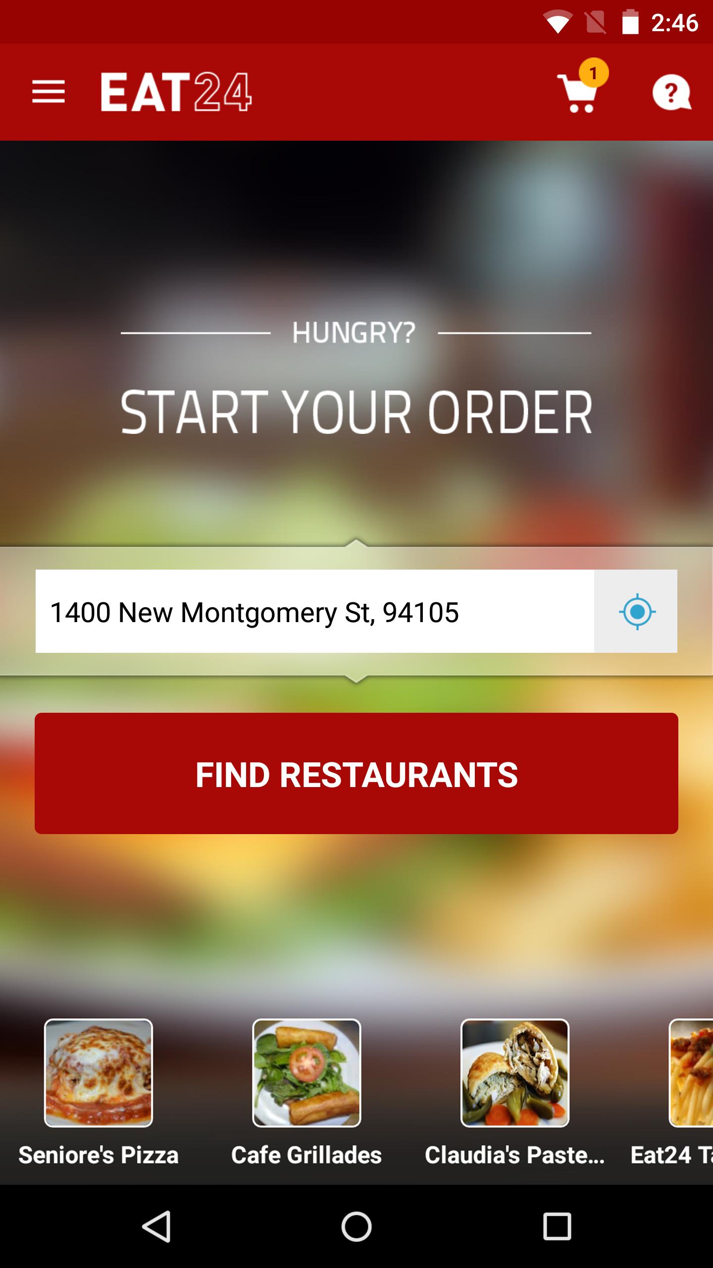 Eat24 Food Delivery & Takeout screenshot #4