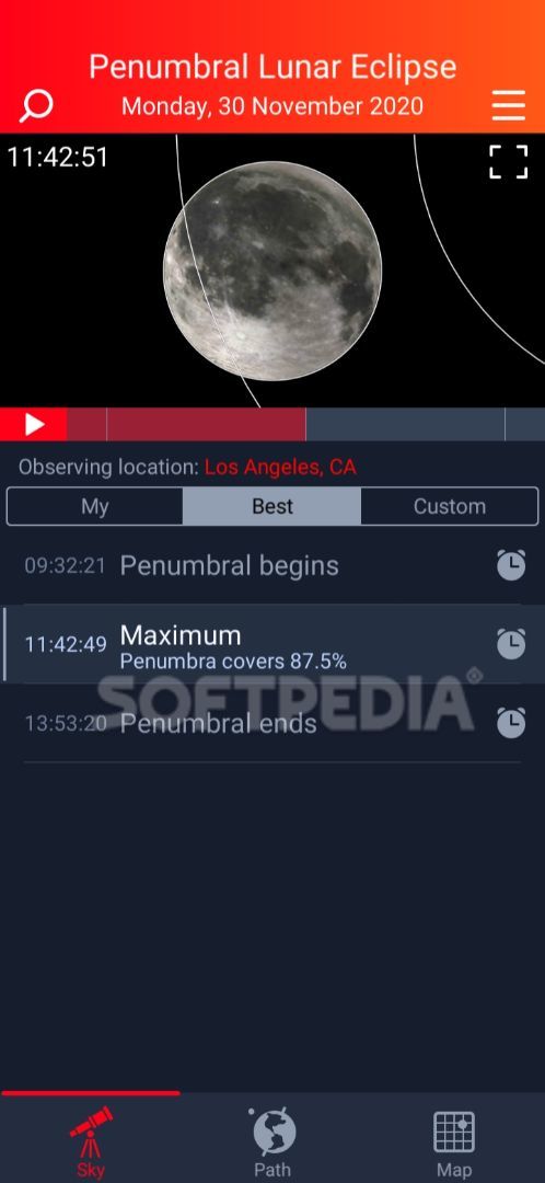 Eclipse Guide - Solar & Lunar Eclipses Timer 2020 screenshot #1
