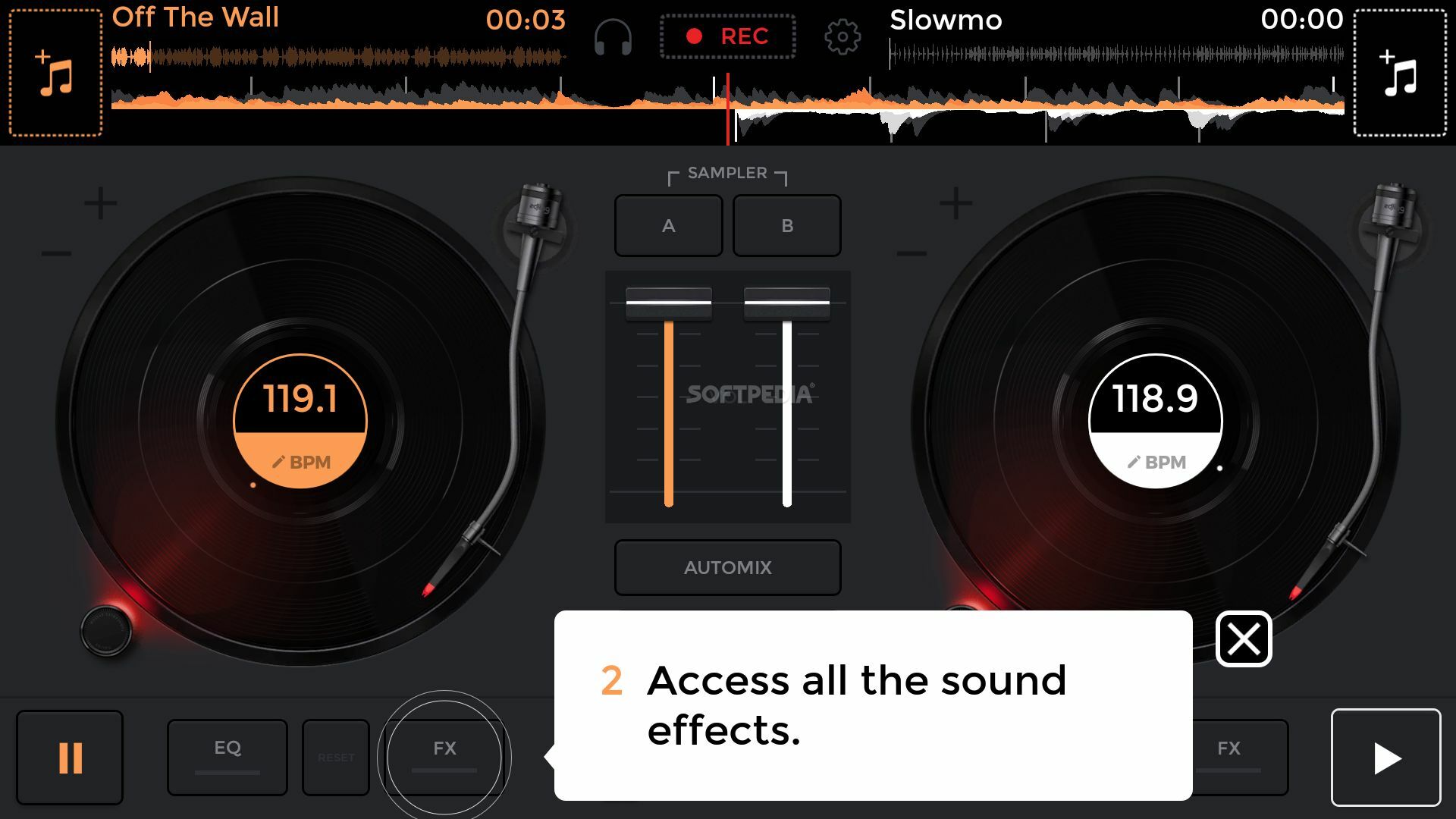 edjing Mix: DJ music mixer screenshot #1