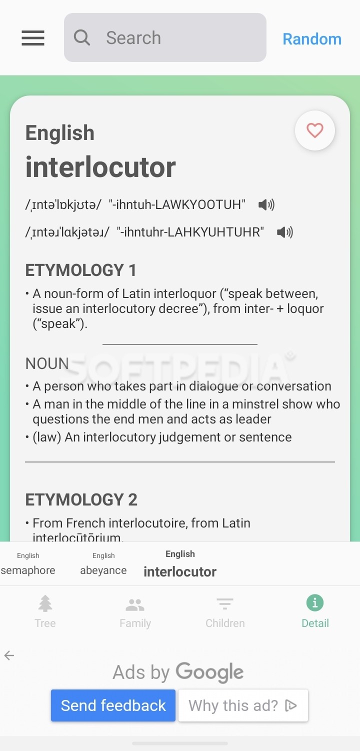 Etymology Explorer screenshot #4