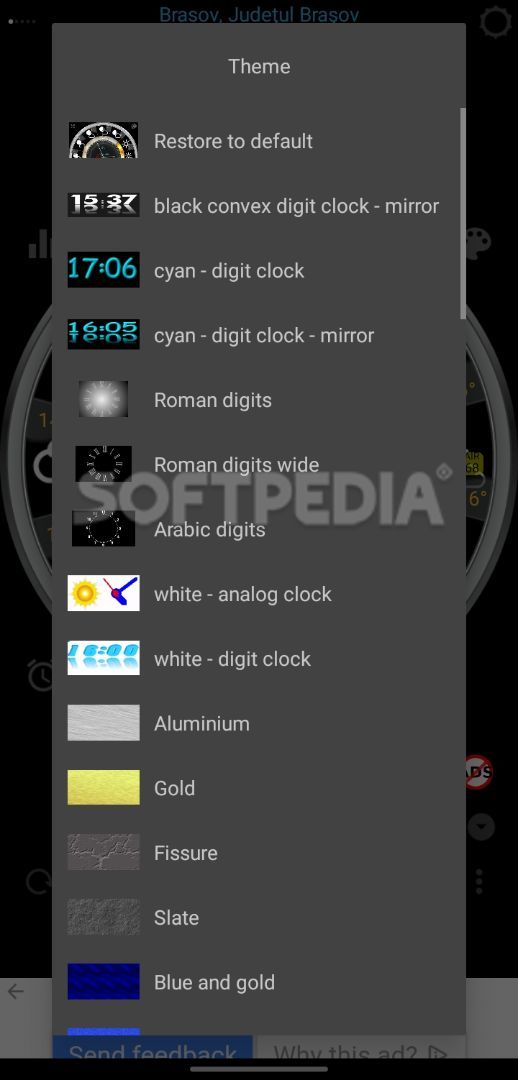 Weather app & widget with barometer: eWeather HDF screenshot #1