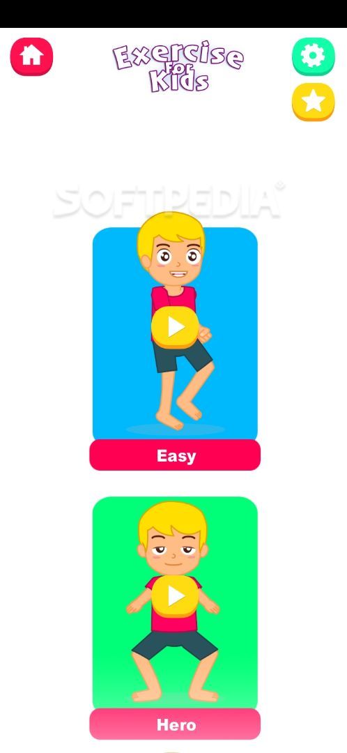 Exercise for Kids at home screenshot #0