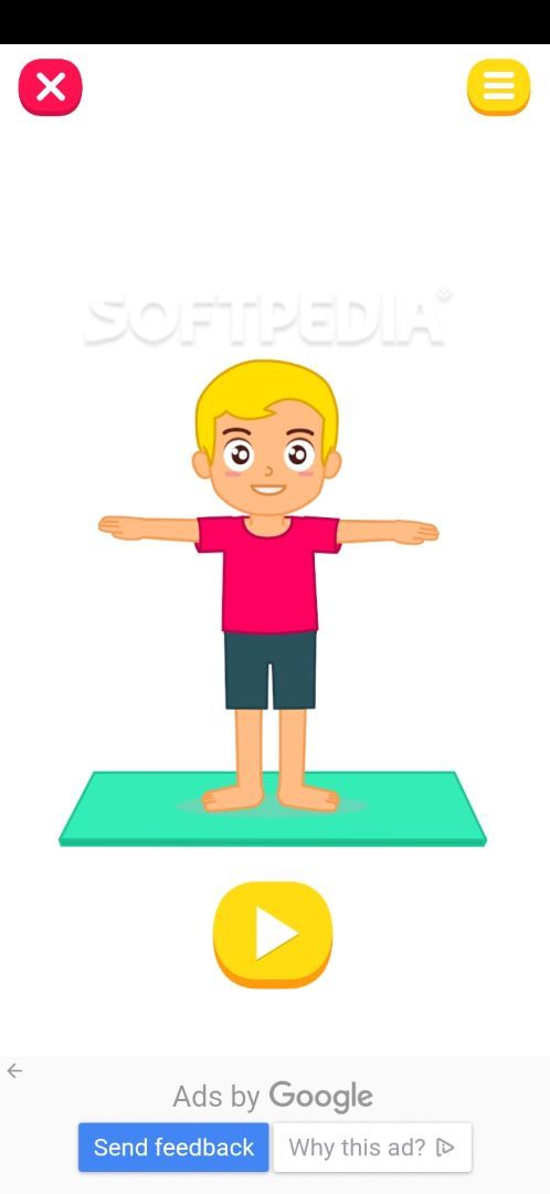 Exercise for Kids at home screenshot #2