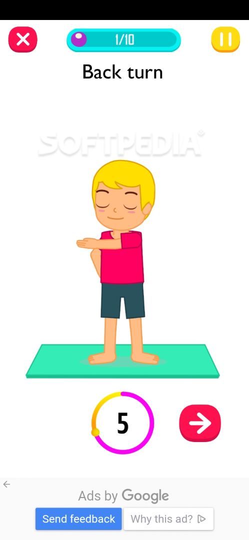 Exercise for Kids at home screenshot #4