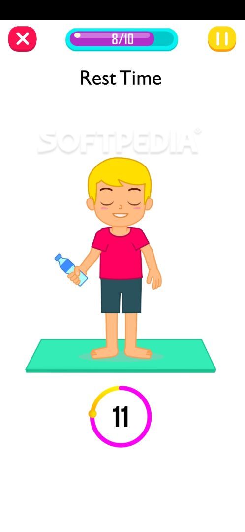 Exercise for Kids at home screenshot #5