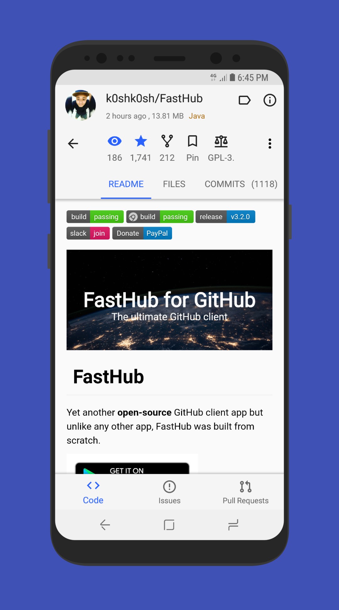 FastHub for GitHub screenshot #3