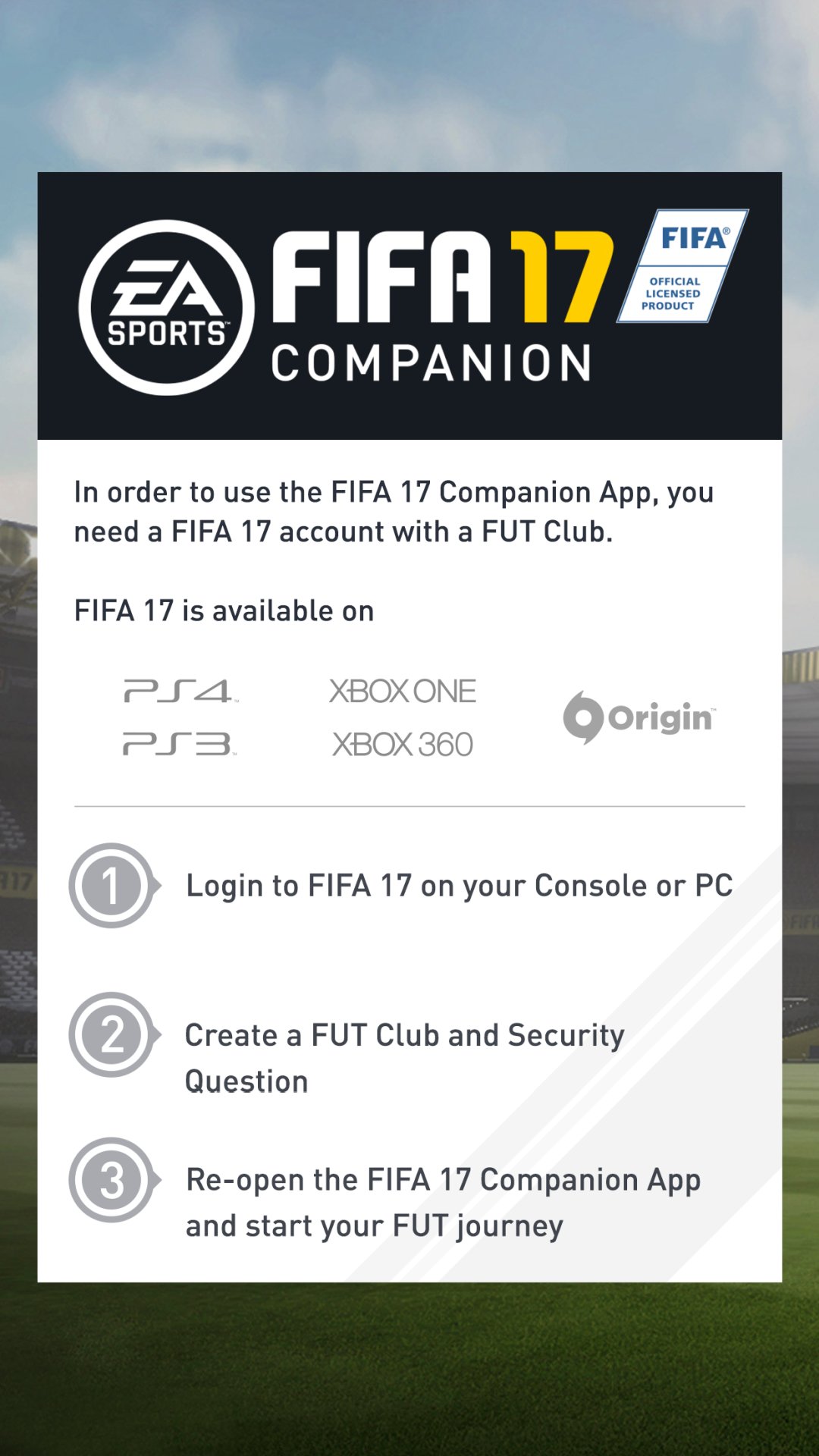 EA SPORTS FIFA 18 Companion APK Download