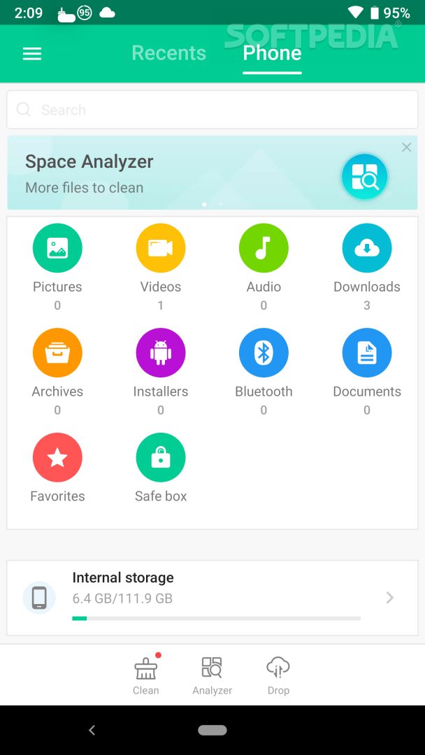 File Manager by Alcatel screenshot #0