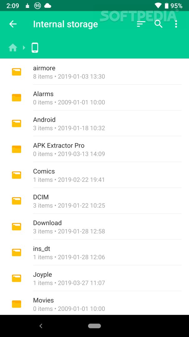 File Manager by Alcatel screenshot #4