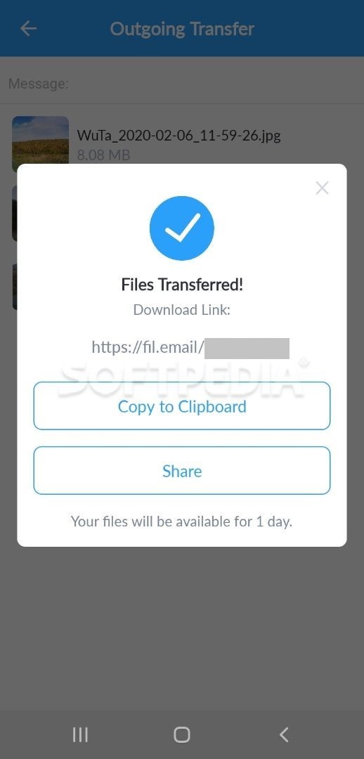 Filemail: Send large files screenshot #4