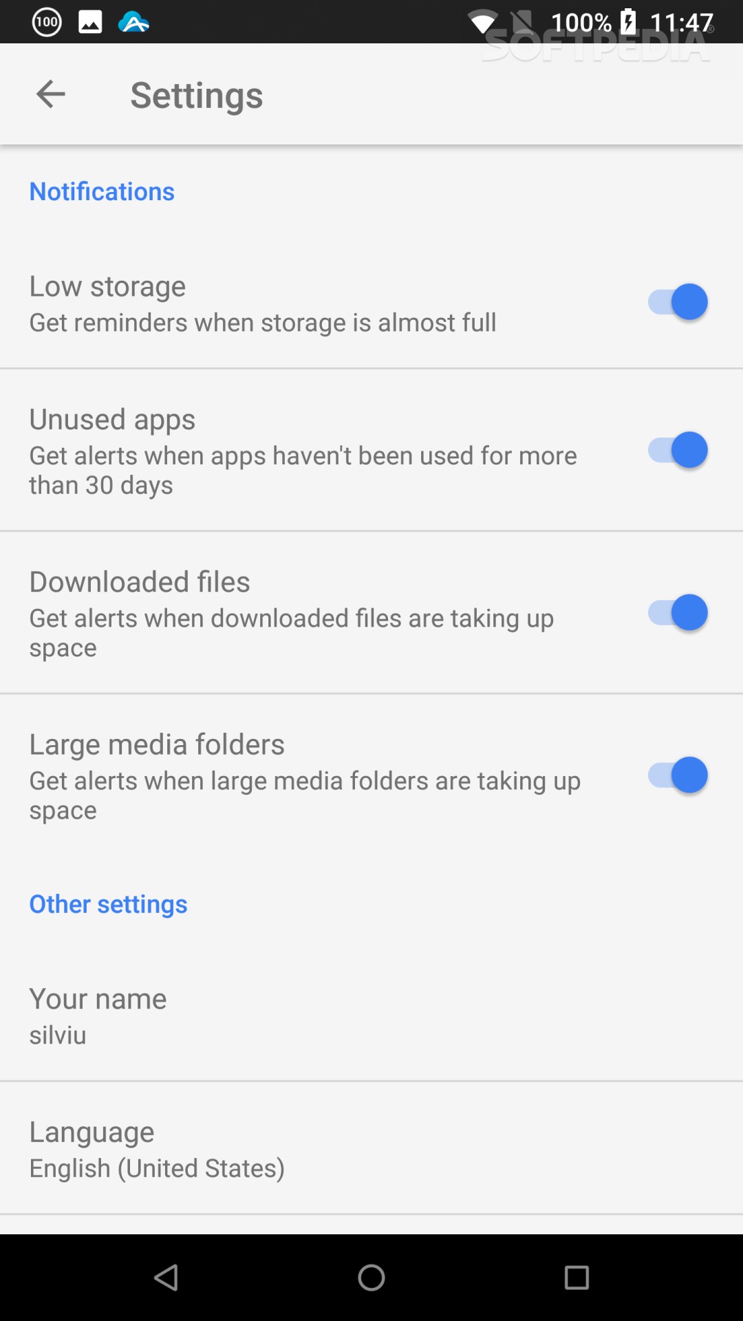 Files by Google: Clean up space on your phone screenshot #3