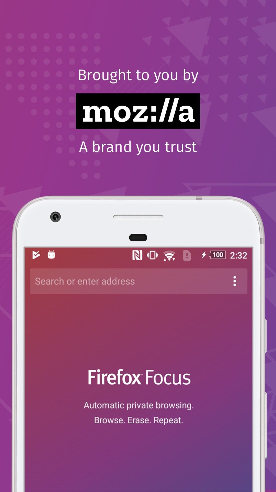 Firefox Focus: The privacy browser screenshot #0