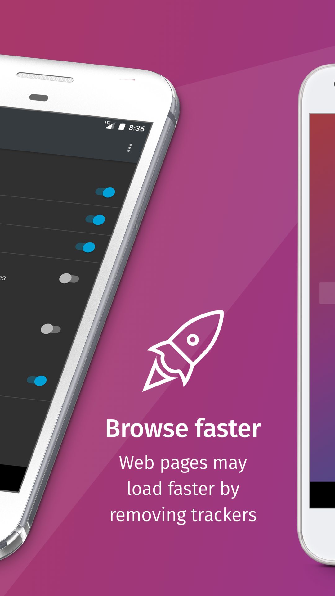 Firefox Klar: The privacy browser screenshot #0