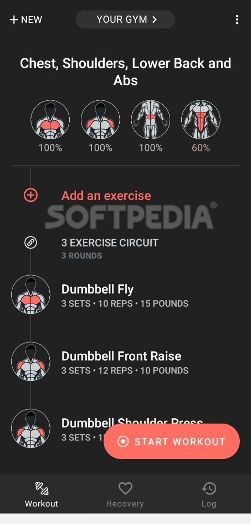 Fitbod Workout & Fitness Plans screenshot #0