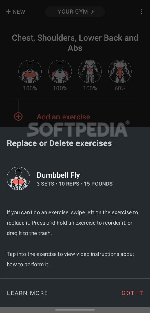 Fitbod Workout & Fitness Plans screenshot #1