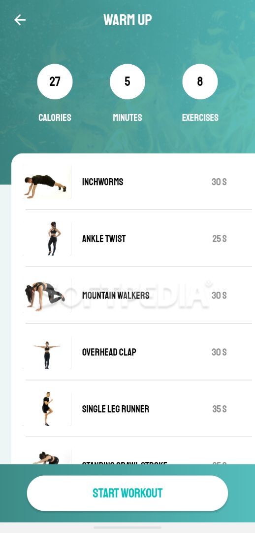 Warm Up & Morning Workout App by Fitness Coach screenshot #2